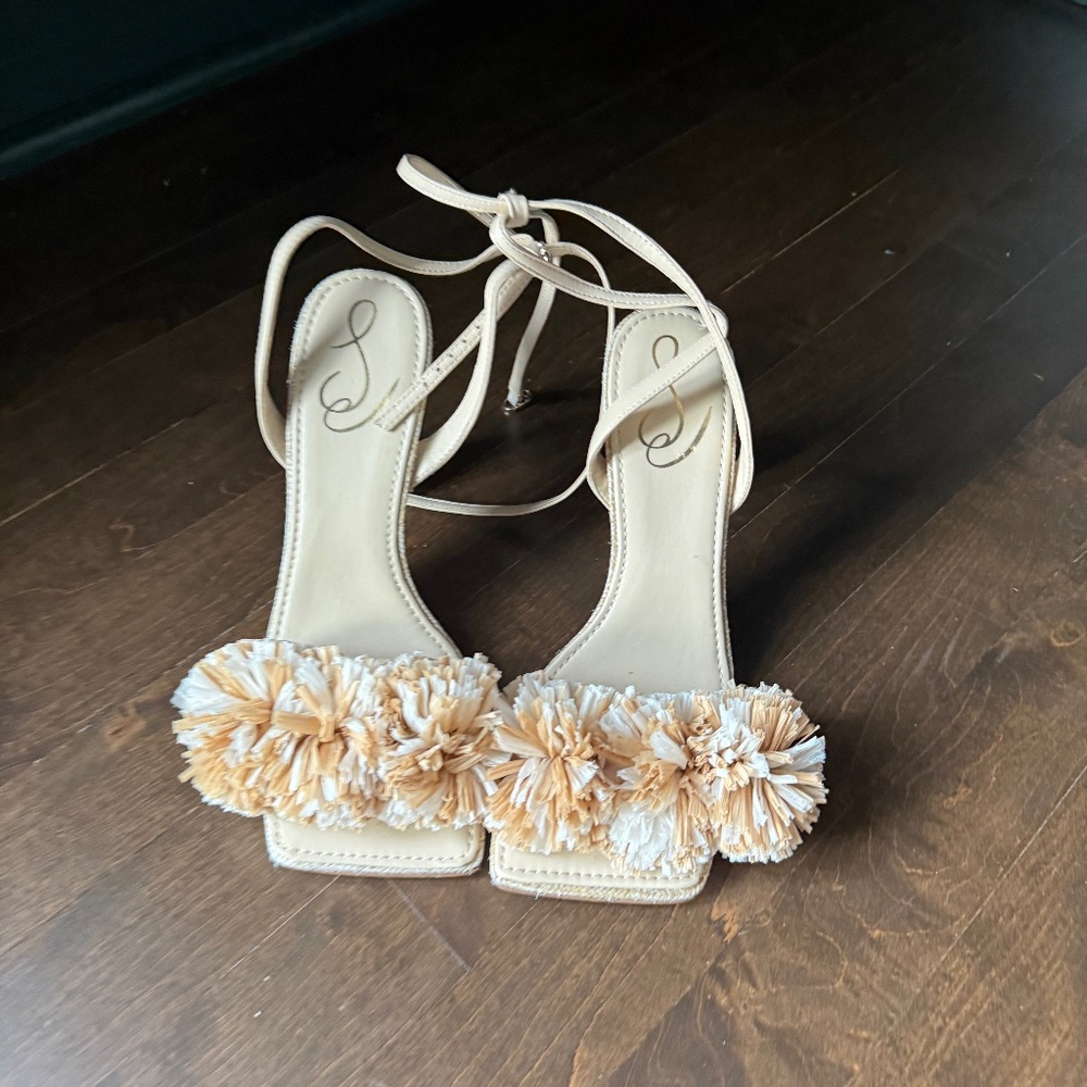 Sam Edelman “Clare” raffia sandal - 7